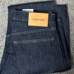 NWT Calvin Klein Men's Dark Blue Jeans